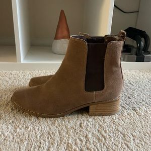 Brown Suede Boots